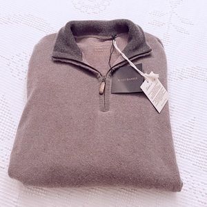 Scott Barber Lambswool Quarterzip